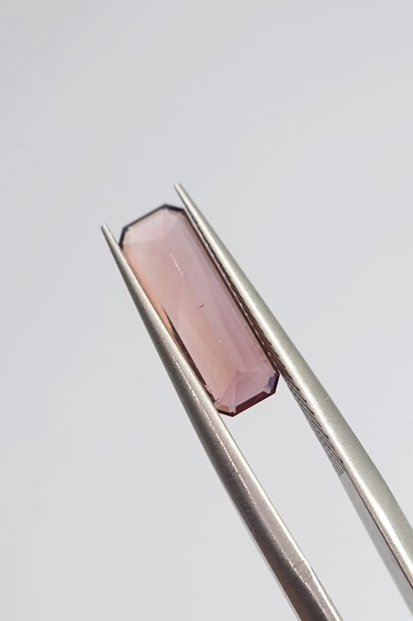 4.4ct Natural Tourmaline Emerald Cut Loose Gemstone From Afghanistan — view 4